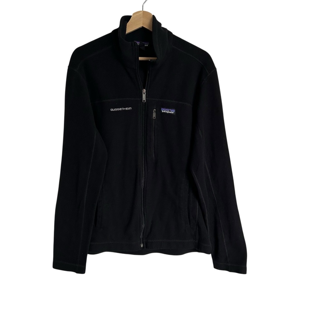 Patagonia Men's Micro D Fleece Jacket with  "Guggenheim" Embroidered - Medium